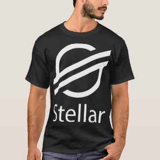 Stellar Logo Krypto Kryptowährung T-Shirt