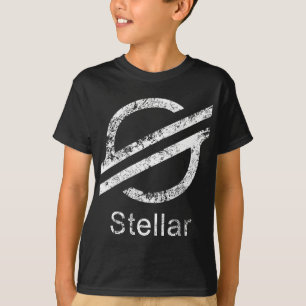 STELLAR LUMENS Crypto XLM Token Dezentralisierter T-Shirt