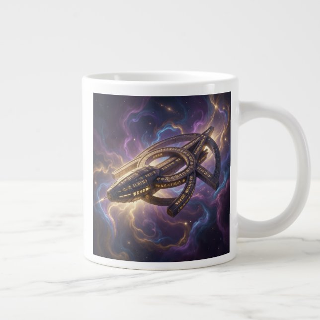 Stellar Path – Journey Through the Universe´14 Jumbo-Tasse (Rechts)