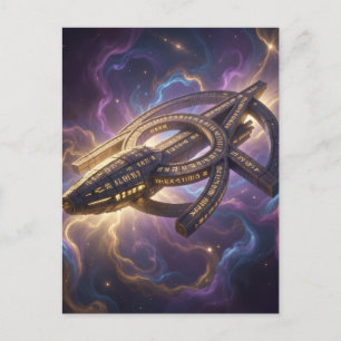 Stellar Path – Journey Through the Universe´14 Postkarte