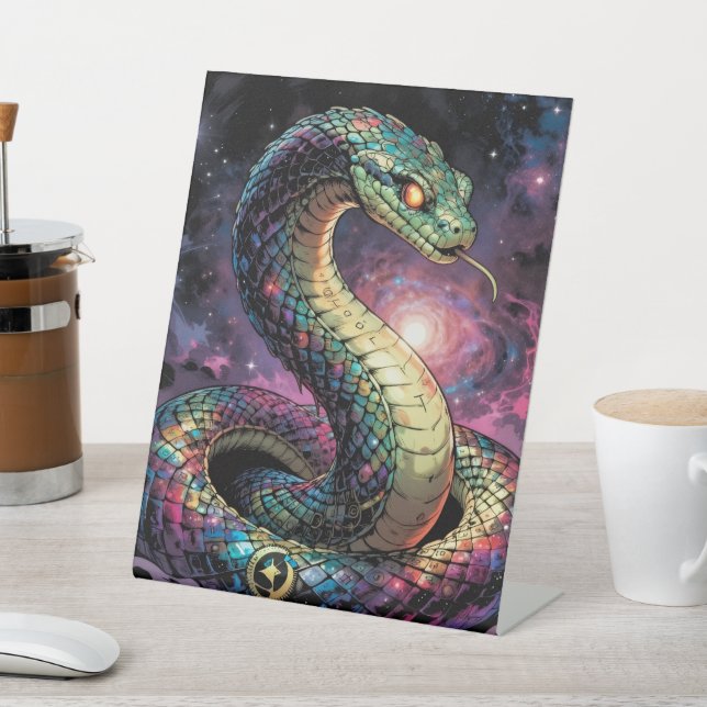 Stellar Path – Journey Through the Universe´2 Sockelschild (In SItu)