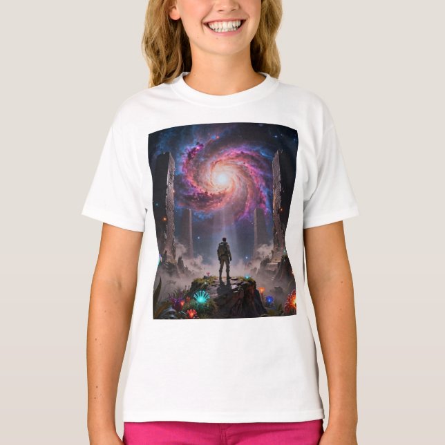 Stellar Path – Journey Through the Universe´3 T-Shirt (Vorderseite)