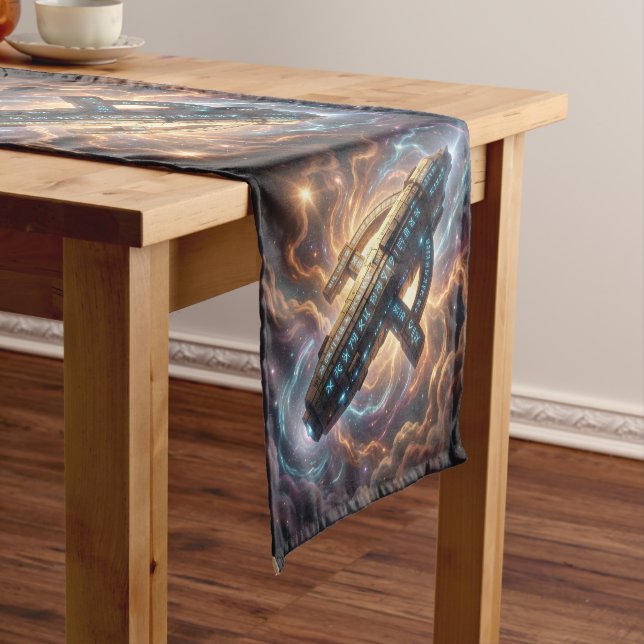 Stellar Path – Journey Through the Universe´5 Kurzer Tischläufer (Beispiel)