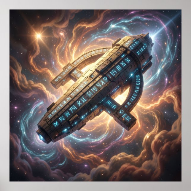 Stellar Path – Journey Through the Universe´5 Poster (Vorne)