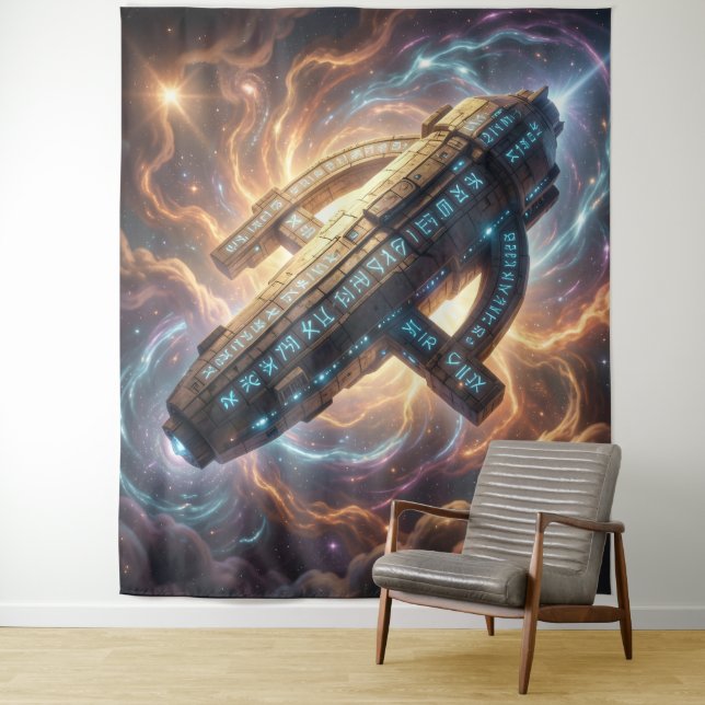 Stellar Path – Journey Through the Universe´5 Wandteppich (Beispiel)