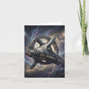 Stellar Path – Journey Through the Universe´7 Feiertagskarte