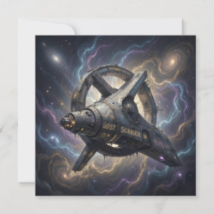 Stellar Path – Journey Through the Universe´7 Feiertagskarte