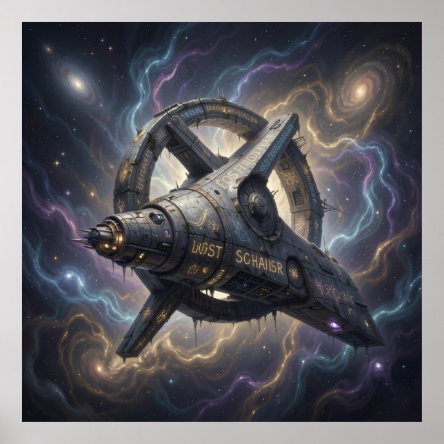 Stellar Path – Journey Through the Universe´7 Poster (Vorne)