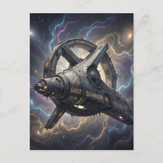 Stellar Path – Journey Through the Universe´7 Postkarte (Vorderseite)