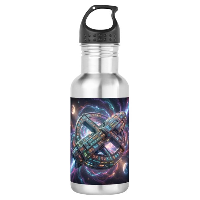 Stellar Path – Journey Through the Universe´8 Edelstahlflasche (Vorderseite)