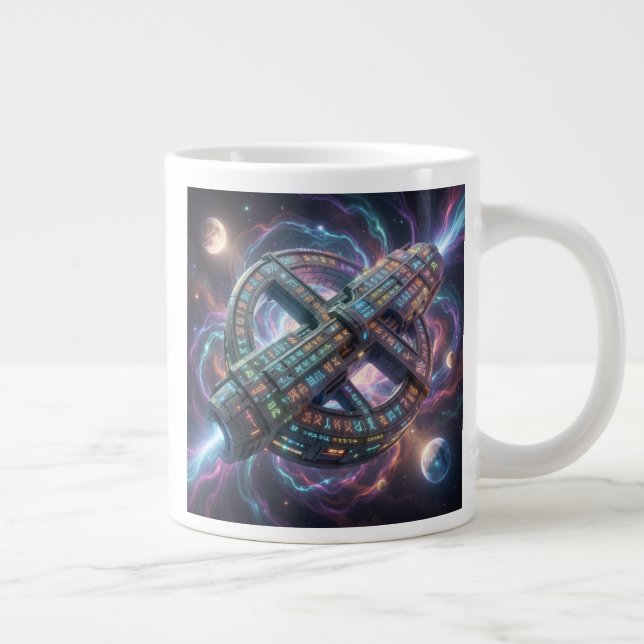Stellar Path – Journey Through the Universe´8 Jumbo-Tasse (Rechts)