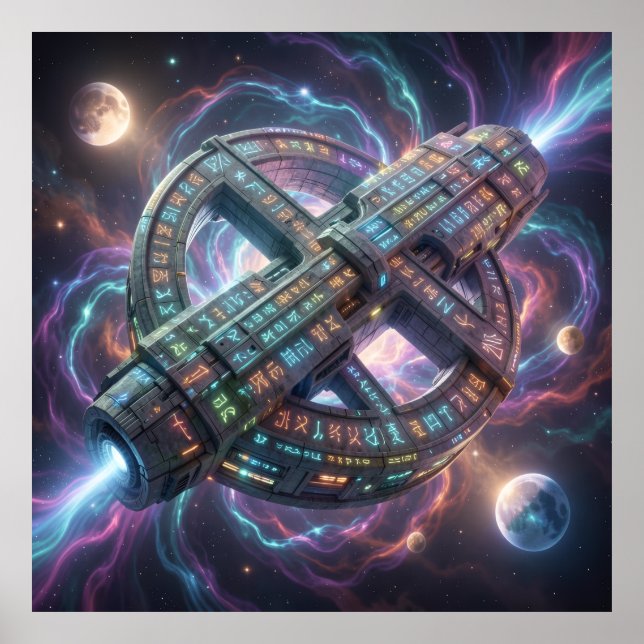 Stellar Path – Journey Through the Universe´8 Poster (Vorne)