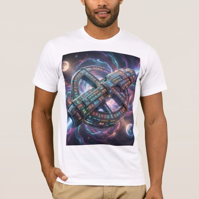 Stellar Path – Journey Through the Universe´8 T-Shirt (Vorderseite)
