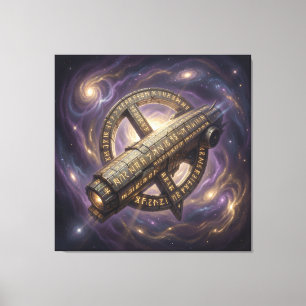 Stellar Path – Journey Through the Universe´9 Leinwanddruck