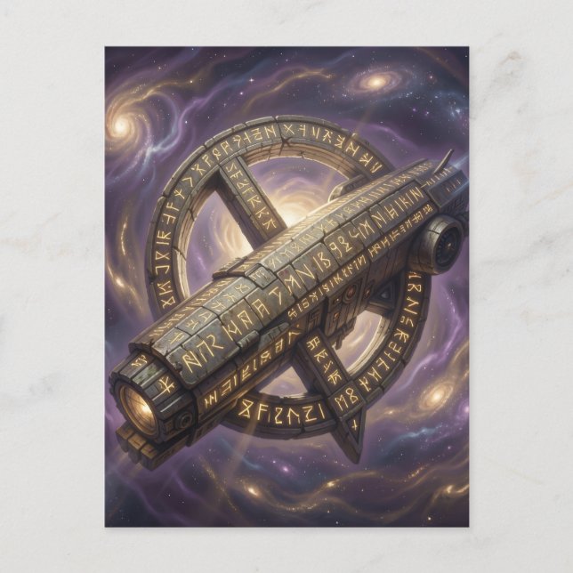 Stellar Path – Journey Through the Universe´9 Postkarte (Vorderseite)