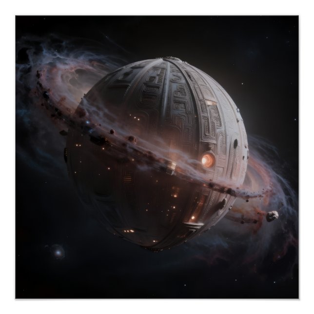 Stellar Path – Journey Through the Universe Poster (Vorderseite)