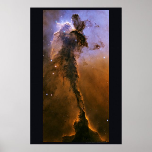 Stellar Spire im Adlernebel 20x30 (13,5x27) Poster (Vorne)