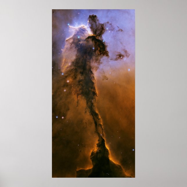 Stellar Spire im Adlernebel Poster (Vorne)