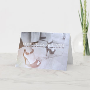 STELLAR STILETTOS Grußkarte Dankeskarte