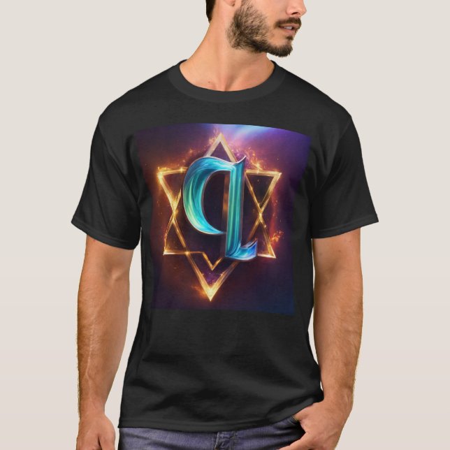 Stellar Threads: Schwerkraft-Inspiriert T - Shirt- T-Shirt (Vorderseite)