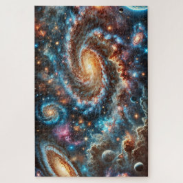 "Stellar Veil" — Jigsaw Puzzle
