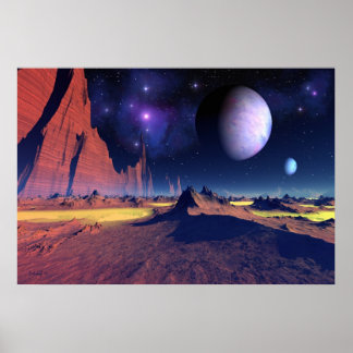 Stellar vista - Weltraumkunstposter Poster
