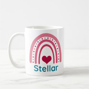 Stellar Viva Magenta Boho Rainbow Kaffeetasse