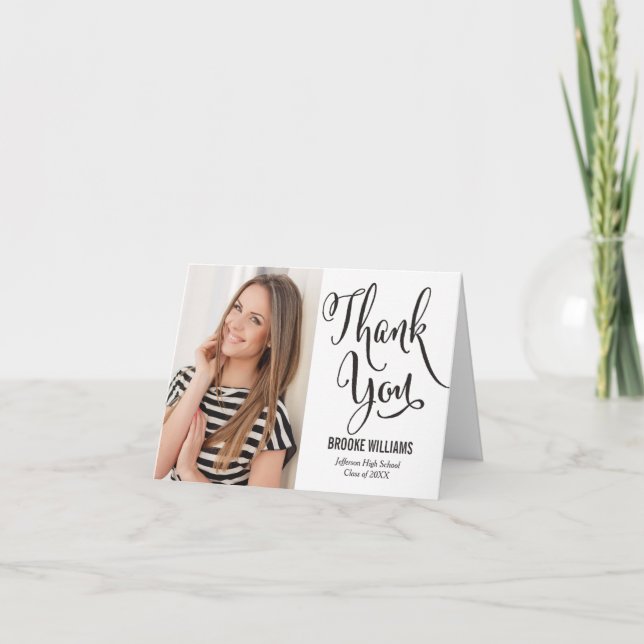 Stellar Year EDITABLE FARBE Dankeschön Karte (Vorderseite)