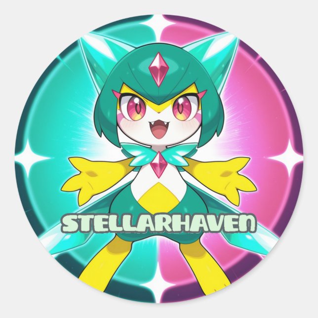 StellarHaven - Zuri Sticker 01 (Vorderseite)