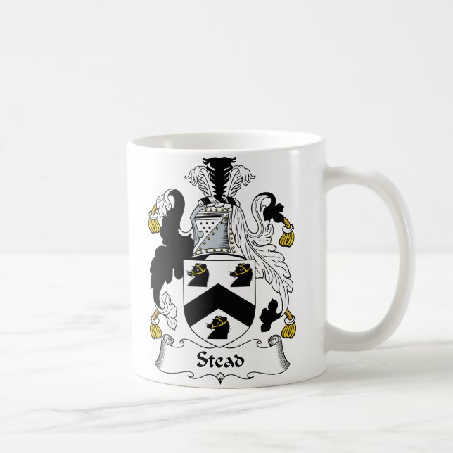 Stelle-Familienwappen Kaffeetasse (Rechts)