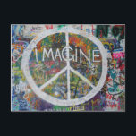 Stellen Postkarte<br><div class="desc">Stellen Sie sich Weltfrieden vor</div>