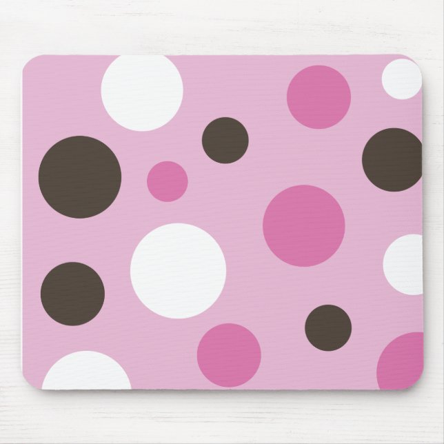 Stellen rosa Mousepad (Vorne)