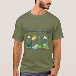 Stellen Sie Amerika-Grün-wieder T - Shirt her