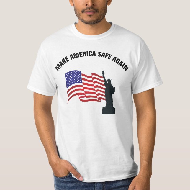 Stellen Sie Amerika-Safe wieder her T-Shirt (Vorderseite)