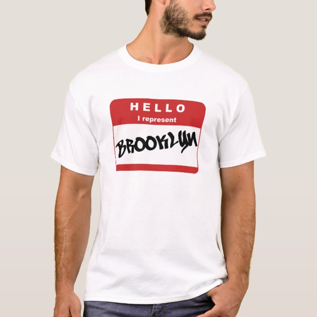 Stellen Sie Brooklyn dar T-Shirt (Vorderseite)