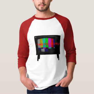 Stellen Sie das Fernsehen ab, denken Sie für T-Shirt