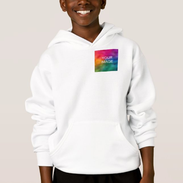 Stellen Sie die Kinder von Boys mit doppelseitiger Hoodie (Vorderseite)