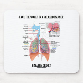 Stellen Sie die Welt in einer entspannten Art Mousepad
