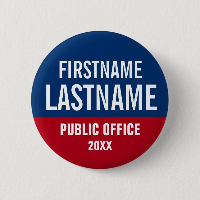 Stellen Sie einen Kampagnen-Knopf her Button (Vorderseite)