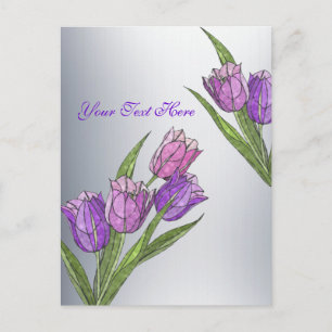 Stellen Sie es in wunderschönen Pastelltönen ein Postkarte