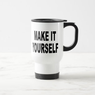 Stellen Sie es sich Pendler-Reise-Tasse her Reisebecher