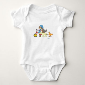 Stellen Sie Glück-Baby-Bodysuit her Baby Strampler