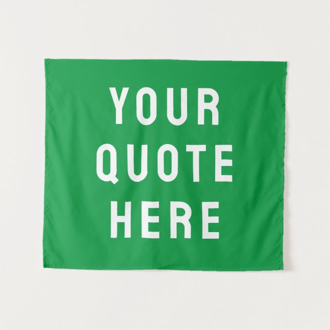 Stellen Sie Ihr Angebotsbanner Personalisiert Kell Wandteppich (Vorderseite (Horizontal))