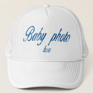 STELLEN SIE IHR EIGENES BABY-FOTO HER TRUCKERKAPPE