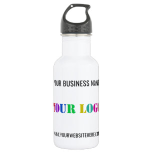 Stellen Sie Ihr Firmenlogo und Text-Wasserflasche Edelstahlflasche