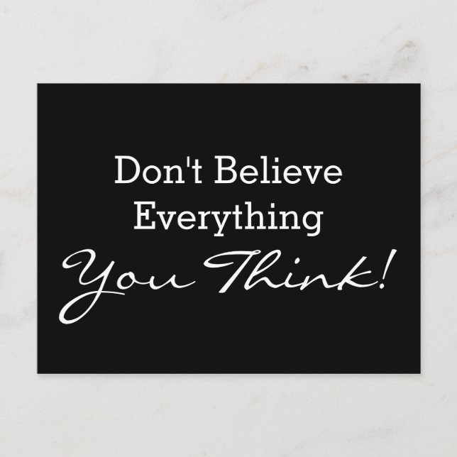 Stellen Sie Ihr lustiges Sprichwort oder Ihre Weis Postkarte (Vorderseite)