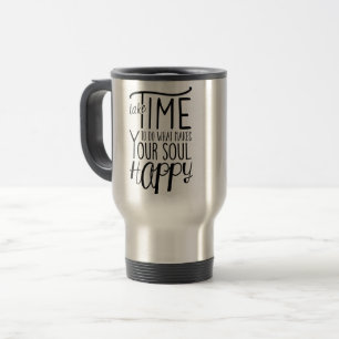 Stellen Sie Ihr Soul glückliche Reise-Tasse her Reisebecher