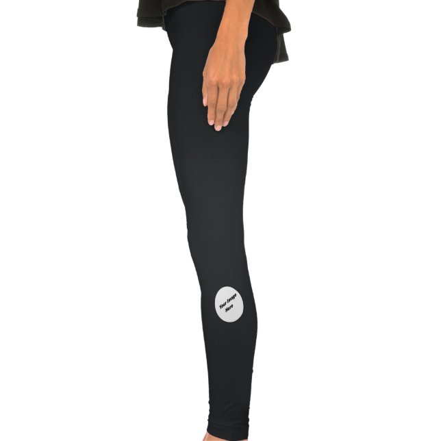 Stellen Sie Ihr von nette Leggings her (Linkes Bein)