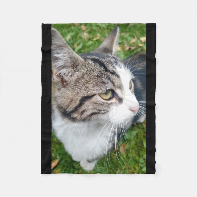 Stellen Sie Ihre eigene Haustier-Foto-Fleecedecke Fleecedecke (Vorderseite)