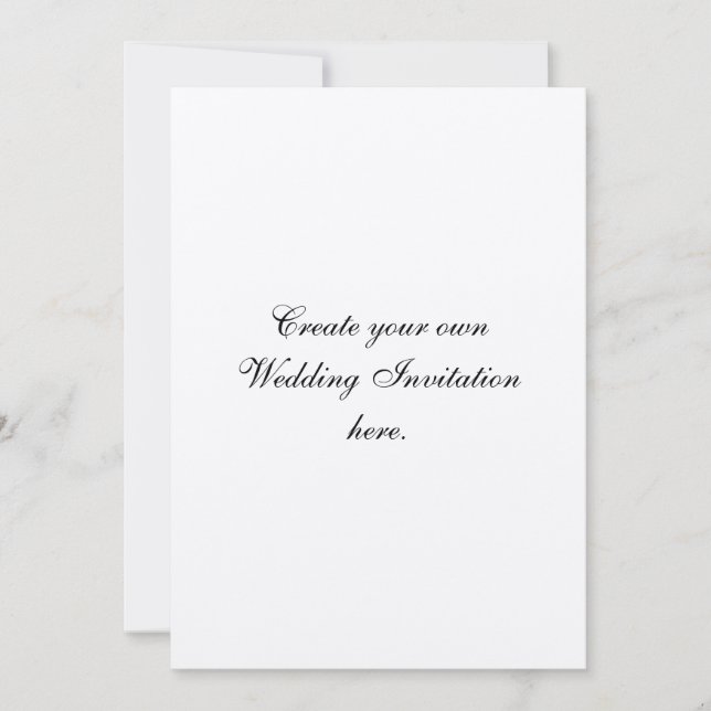 Stellen Sie Ihre eigene kundenspezifische Einladung (Vorderseite)